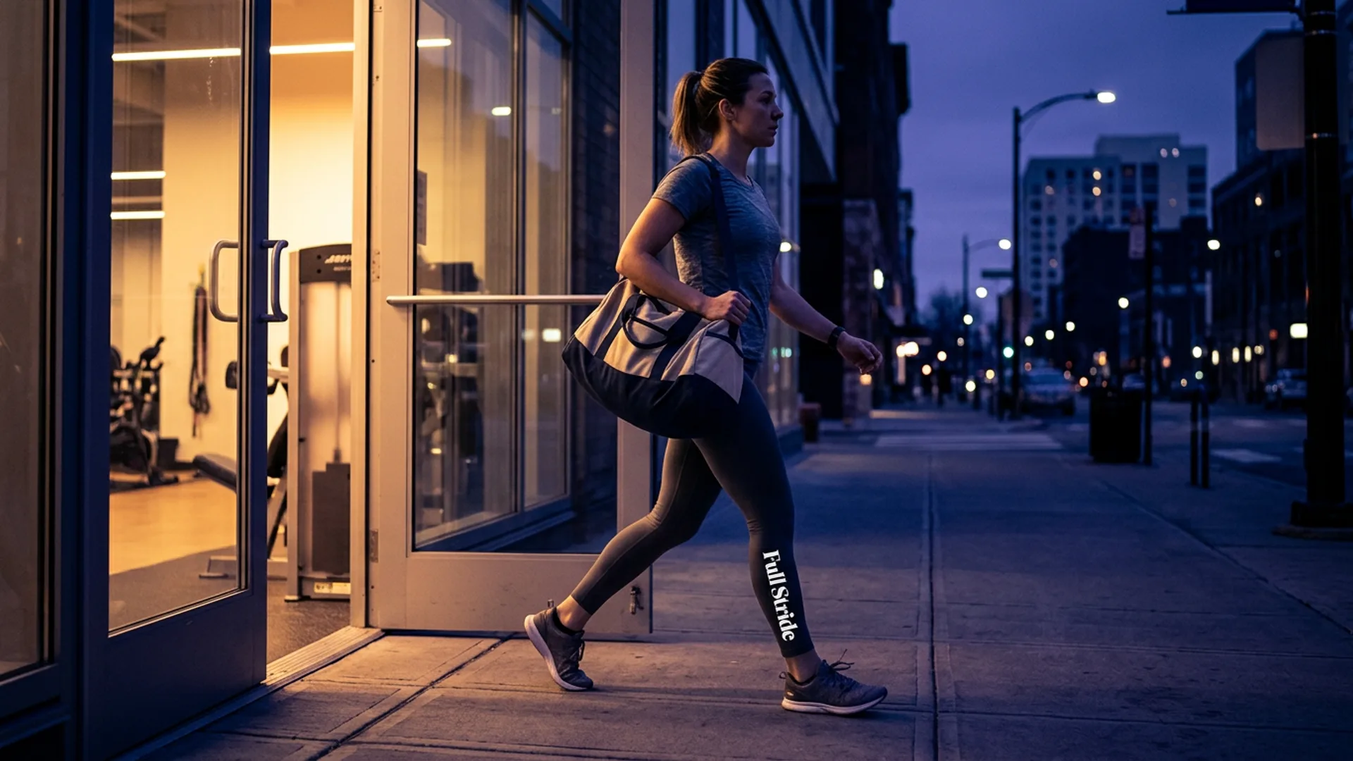 Full Stride pieces in use — custom graphics on performance blanks